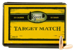 Speer Bullets 1036 Rifle Plinking Target Match .224 52 gr Hollow Point Boat Tail | Elite Firearms