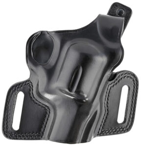Galco SIL212B Silhouette OWB Black Leather, Fits 1911/3-5" Barrel, Belt Slide Mount, Right Hand | Elite Firearms