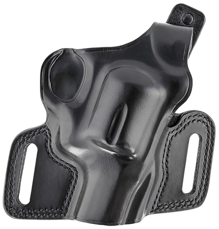 Galco SIL212B Silhouette OWB Black Leather, Fits 1911/3-5" Barrel, Belt Slide Mount, Right Hand | Elite Firearms