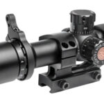 Truglo TG8516TL Tru-Brite 30 1-6x 24mm Objective Wide FOV 30mm Tube Black Matte Finish Illuminated Duplex Mil-Dot | Elite Firearms