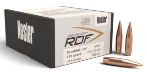 Nosler 53434 RDF Match 30 Cal .308 210 gr Hollow Point Boat Tail/ 100 Per Box | Elite Firearms