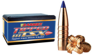 Barnes Bullets 30240 Tipped TSX 6.5 Creedmoor .264 100 gr TTSX Boat Tail 50 Per Box | Elite Firearms