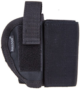 Bulldog WANK1R Ankle Black Elastic Velcro Fits Ruger LCP Fits Mini Semi-Autos Right Hand | Elite Firearms