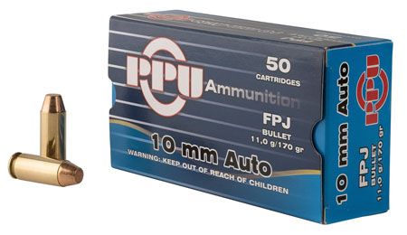 Prvi-Partizan 10mm Auto 170gr Brass – 50rd