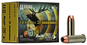 Federal P44SA Premium 44 Rem Mag 280 gr Swift A Frame 20 Per Box/ 10 Case | Elite Firearms