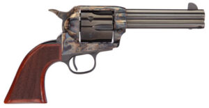 Taylors & Company 550825 Runnin Iron 357 Mag Caliber with 4.75" Blued Finish Barrel, 6rd Capacity Blued Finish Cylinder, Color Case Hardened Finish Steel Frame & Checkered Walnut Grip | Elite Firearms