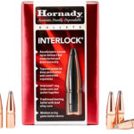Hornady 3040 InterLock 30 Cal .308 165 gr Soft Point 100 Per Box/ 15 Case | Elite Firearms