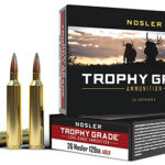 Nosler 60110 Trophy Grade Long-Range 26 Nosler 129 gr Nosler Spitzer AccuBond Long Range 20 Per Box/ 10 Case | Elite Firearms