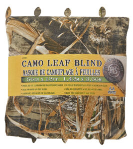 Hunters Specialties 07592 Camo Leaf Blind Realtree Max-5 Spun-Bonded Polyester 56"H x 12'L | Elite Firearms