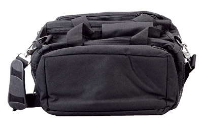 BULLDOG RANGE BAG DLX W/STRAP BLK | Elite Firearms