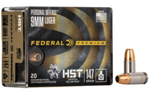 FED PRM HST 9MM 147GR JHP 20/200 | Elite Firearms
