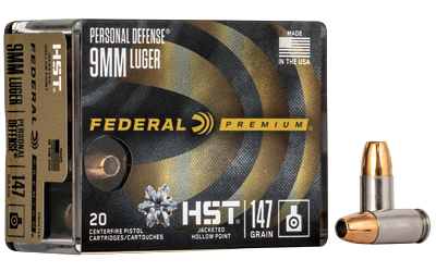 FED PRM HST 9MM 147GR JHP 20/200 | Elite Firearms
