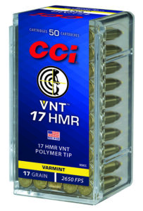 CCI 959CC VNT Rimfire 17 HMR 17 gr Varmint Tipped 50 Per Box/ 40 Case | Elite Firearms