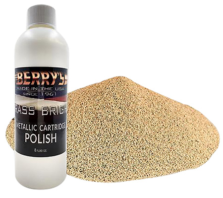 Berry's 73743 Brass Polishing Kit 8 oz. Bright Brass/ 6 lbs. Corn Polishing Media | Elite Firearms