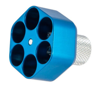 Pachmayr 02655 Competition Speedloader Made of Aluminum with Blue Finish for S&W N Frame Holds up to 6rds | Elite Firearms