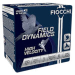 Fiocchi 20HV6 Field Dynamics High Velocity 20 Gauge 2.75" 1 oz 6 Shot 25 Per Box/ 10 Case | Elite Firearms