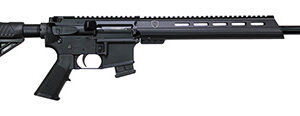 Alexander Arms RST17 Standard  17 HMR  10+1 18" Fluted Barrel, Black Hard Coat Anodized Metal Finish, EFX Black Stock, Optics Ready