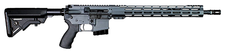 Alexander Arms RTA65SG Tactical 6.5 Grendel 10+1 16" Black Threaded Barrel, Sniper Gray Cerakote Picatinny Rail Aluminum Receiver, M-LOK Handguard, Black Synthetic B5 Bravo Stock, Black A2 Grip | Elite Firearms