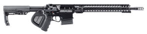 Patriot Ordnance Factory 01666 Revolution *CA Compliant 308 Win,7.62x51mm NATO 16.50" 10+1 Black Hard Coat Anodized Rec Black Polymer 6 Position MFT BMS Minimalist Stock Black Polymer Grip | Elite Firearms