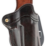 1791 Gunleather ORPDH24SBRR BH2.4 Optic Ready OWB 2.4 Signature Brown Leather Paddle Fits Walther PPQ/Sig P320/Springfield XD-M | Elite Firearms