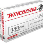 Winchester Ammo WM193K USA M193 5.56x45mm NATO 55 gr Full Metal Jacket Lead Core 20 Per Box/ 50 Case | Elite Firearms