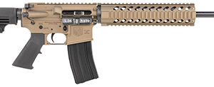 Diamondback DB1717K042 DB15 Version 2 5.56x45mm NATO 16" 30+1 Burnt Bronze Cerakote Black 6 Position Stock Black Polymer Grip Right Hand