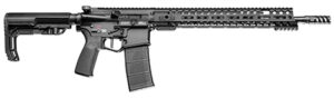 Patriot Ordnance Factory 01165 Renegade + *CA Compliant 5.56x45mm NATO 16.50" 10+1 Black Hard Coat Anodized Rec 14.50" M-Lok Black Nitride Barrel 6 Position MFT Stock Black Polymer MFT Grip | Elite Firearms