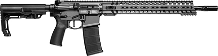 Patriot Ordnance Factory 01649 Minuteman Direct Impingement *CA Compliant 5.56x45mm NATO 16.50" 10+1 Tungsten Rec/14.5" M-Lok Handguard Black Nitride Barrel Black Polymer 6 Position MFT Stock & Grip | Elite Firearms