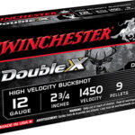 Winchester Ammo SB1200 Double X High Velocity 12 Gauge 2.75" 9 Pellets 00 Buck Shot 5 Per Box/ 50 Case
