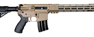 Alexander Arms  Tactical  50 Beowulf 7+1 18" Black Fluted/Threaded Barrel, Flat Dark Earth Cerakote Picatinny Rail Aluminum Receiver, M-LOK Handguard, Black Synthetic B5 Bravo Stock, Black A2 Grip