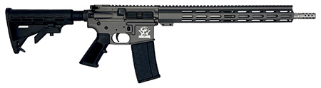 Great Lakes Firearms GL15223SSTNG AR-15 223 Wylde 16" Stainless 30+1, Tungsten Rec, Black Stock & Grip | Elite Firearms