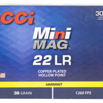 CCI 962 Mini-Mag Varmint 22 LR 36 gr Jacket Hollow Point 300 Per Box/ 10 Case | Elite Firearms