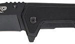 Smith & Wesson Knives 1160826 M&P Body Guard Folding Plain Black 8Cr13MoV SS Blade 5.26" Black Steel/G10 Handle Includes Pocket Clip | Elite Firearms