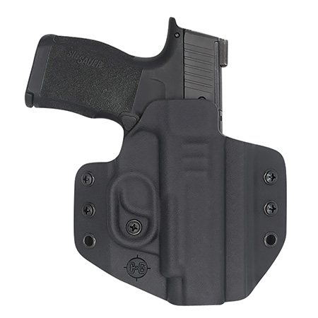 C&G Holsters 0250100 Covert OWB Black Kydex Belt Loop Fits Sig P365 XL Right Hand | Elite Firearms