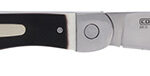Cold Steel CS20NPM1Z Ranch Boss II 4" Folding Clip Point Plain Satin Polished/5.25" Faux Sawed Bone Handle | Elite Firearms
