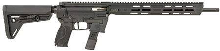 Smith & Wesson 13797 Response 9mm Luger 23+1 (2) 16.50" Threaded Steel Barrel, M-LOK Handguard, Interchangeable Backstrap Grip, Flat Face Trigger, Interchangeable FLEXMAG Mag Well Adapter (2) | Elite Firearms