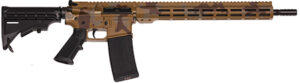 Great Lakes Firearms GL15223MSAH AR-15 Mission 223 Wylde 30+1 16", Sahara Camo Rec/15" M-Lok Handguard, Black Carbine Stock & A2 Grip, Muzzle Brake | Elite Firearms