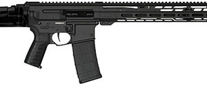CMMG 55A1A0BAB Dissent MK47 5.56x45mm NATO 30+1 (2) 16.10", Black Armor, Side Charging Handle Rec, 15" M-Lok Handguard, Side Folding Stock, Zeroed Grip, Muzzle Brake, 60/90 Ambi Safety, Adj. Gas Block
