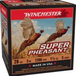 Winchester Ammo X283PH5 Super Pheasant 28 Gauge 3" 1 1/8 oz 5 Shot 25 Per Box/ 10 Case | Elite Firearms