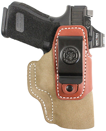 DeSantis Gunhide 215NJE1Z0 Transit IWB Natural Kydex/Leather Belt Clip Glock 26/27/33 Ambidextrous | Elite Firearms