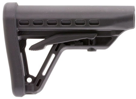 Archangel AA125 Low-Profile Black Synthetic, 6 Position, Fits AR-Platform with Commercial Tube | Elite Firearms