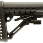 Archangel AA120 Heavy Duty  Black Synthetic, 6 Position, Fits AR-Platform with Commercial Tube | Elite Firearms