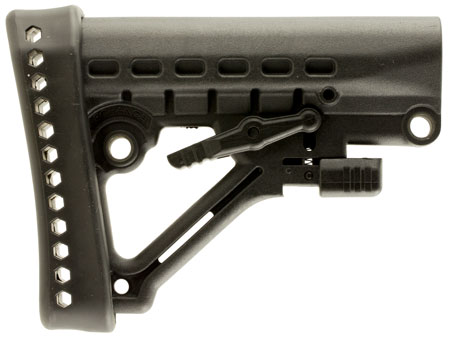 Archangel AA120 Heavy Duty  Black Synthetic, 6 Position, Fits AR-Platform with Commercial Tube | Elite Firearms