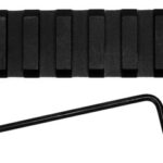 GrovTec US Inc GTSW228 3 Inch 7 Slot Keymod  Black Anodized | Elite Firearms