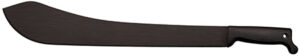 Cold Steel 97LBM Bolo  18" Black Matte Baked-On Anti Rust 1055 Carbon Steel Blade/ Black Polypropylene Handle 23.63" Long Includes Sheath | Elite Firearms