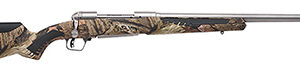 Savage Arms 57047 110 Bear Hunter 375 Ruger 3+1 23" Matte Stainless Steel Straight Fluted Barrel, Mossy Oak Break-Up Country Fixed Sporter w/AccuFit Stock, Right Hand