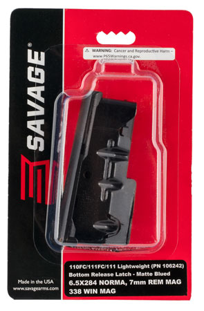 Savage Arms 55119 110 3rd 338 Win Mag/7mm Rem Fits Savage 110/111FC/110FC Blued Steel | Elite Firearms