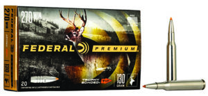Federal P270TT1 Premium 270 Win 130 gr Trophy Bonded Tip 20 Per Box/ 10 Case | Elite Firearms