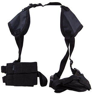 Bulldog WSHD15 Deluxe Shoulder Harness Black Nylon Harness Fits 1911 Ambidextrous | Elite Firearms