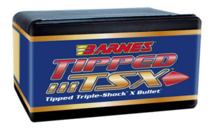 Barnes Bullets 30461 Tipped TSX 35 Cal .358 200 gr TTSX Boat Tail 50 Per Box | Elite Firearms